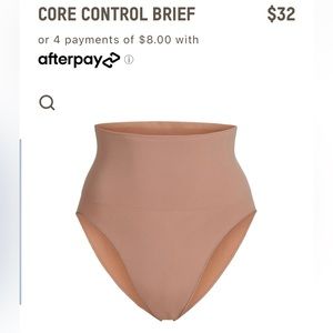 Skims Core Control Brief Shapewear